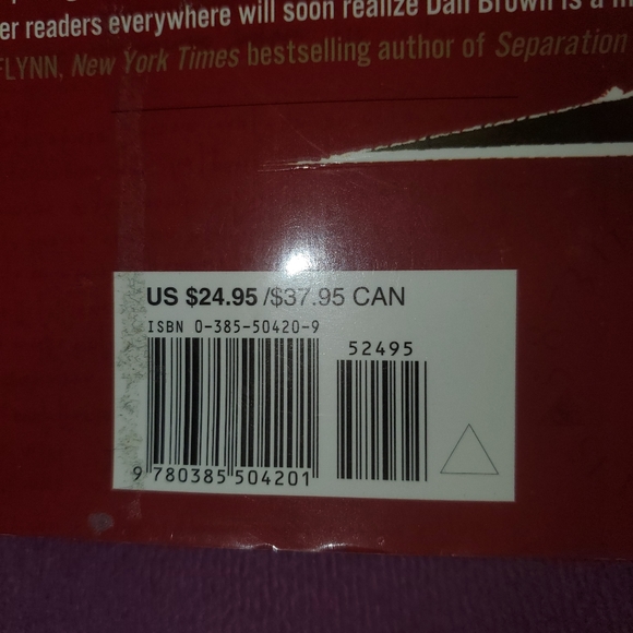 The Davinci Code Hardcover Book - Picture 3 of 4